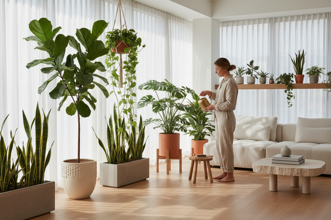 Types of Indoor Plants & Plant Care